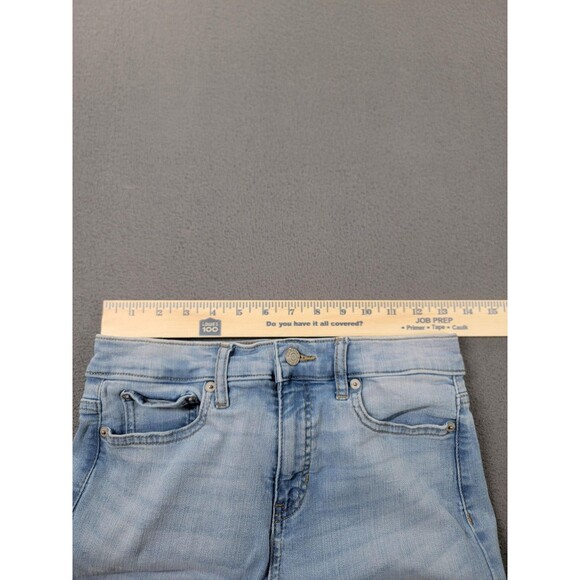 Banana Republic Jeans Womens 27/4 Light Wash High-Rise Wide Leg Crop Denim - Picture 5 of 12